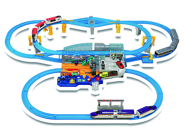 [タカラトミー]駅とつながる自動Y字ポイントレールキットの商品画像